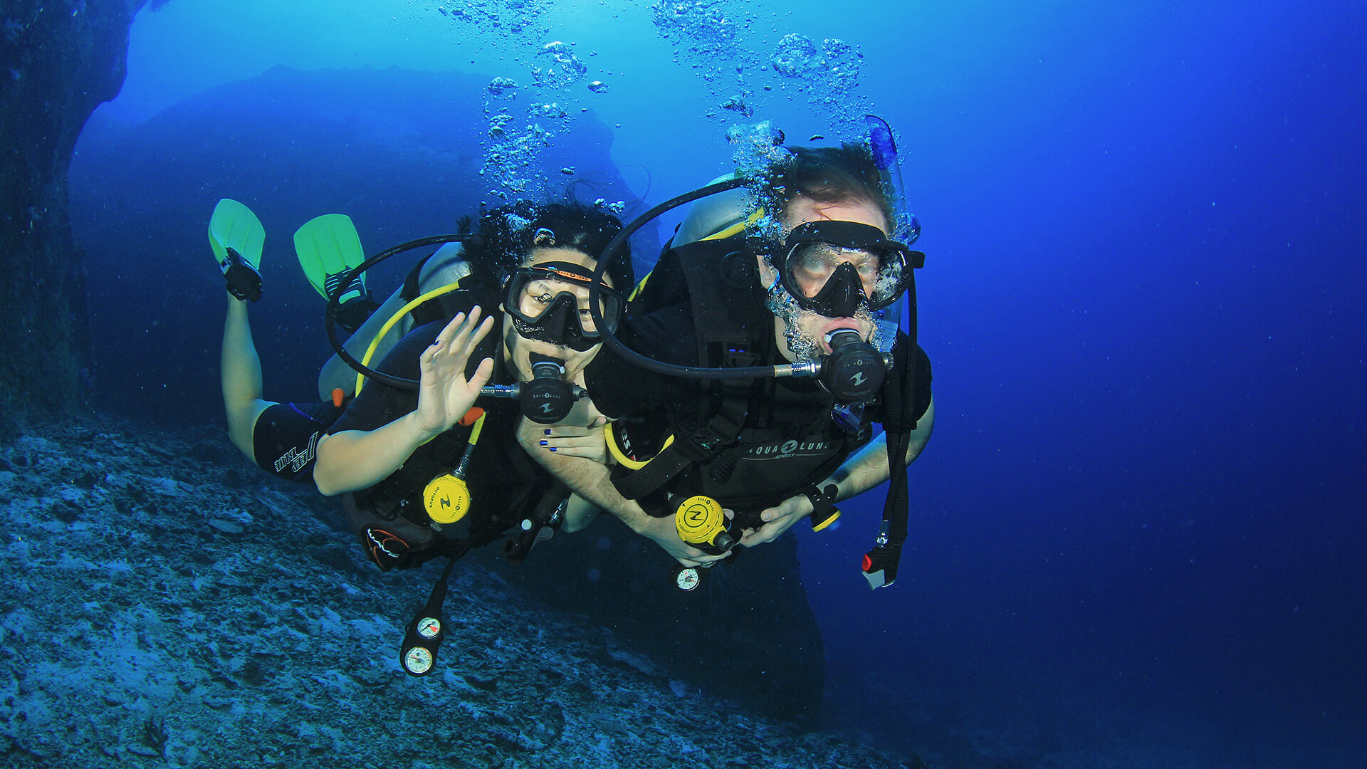 scuba diving course for non-swimmers